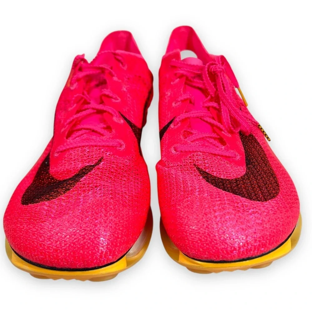Nike Zoom Fly 5 Pink Black Men's Track Spikes Running Shoes CD4385 600 US 13‎